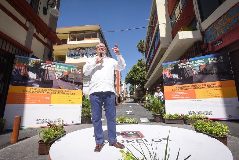 El gobernador Graco Ramírez inauguró la rehabilitación
