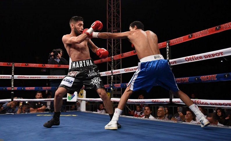 Adrián “Gatito” Curiel pasó sobre Armando Mejía de la Rosa, ambos de la vecina Ciudad de México