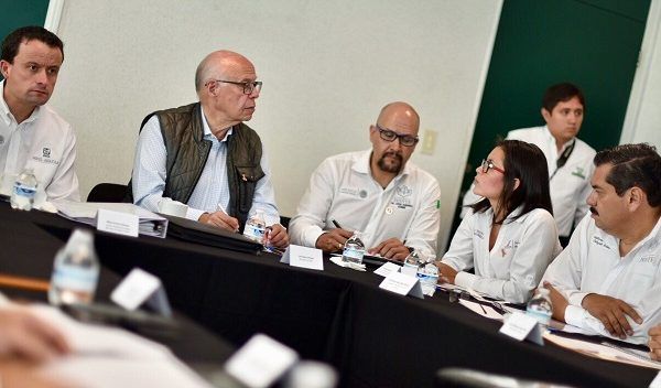 la reunión de Análisis de Daños y Acciones de Salud llevadas a cabo en Morelos a partir del sismo