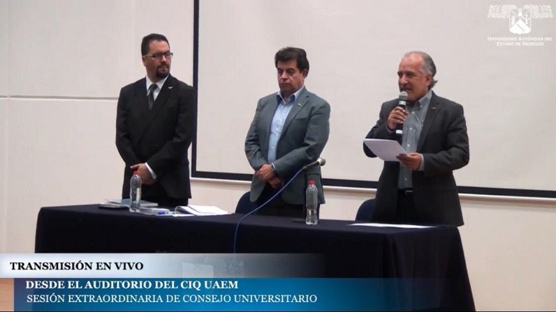 Gustavo Urquiza Beltrán nuevo rector de la Universidad Autónoma del Estado de Morelos (UAEM)