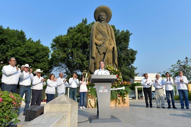 Anunció que apoyará a los afectados por los sismos de septiembre de 2017 y no dejará pendientes en la materia; y se comprometió a mejorar la infraestructura carretera e hidráulica en la entidad