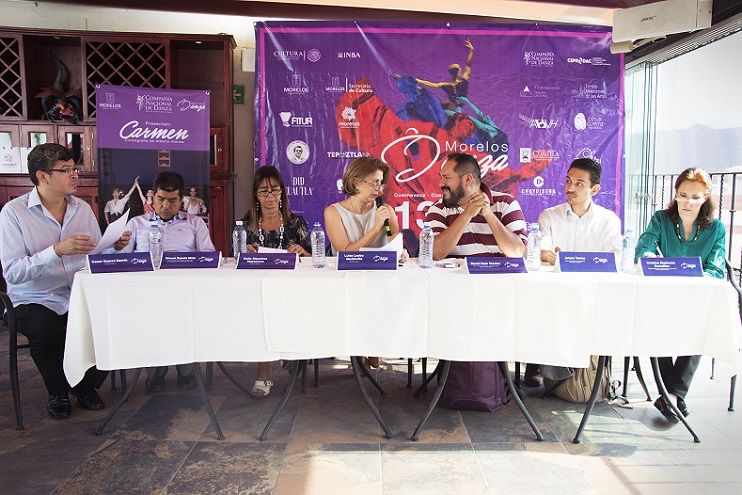 Centro Cultural Teopanzolco con una función única de la Compañía Nacional de Danza, que desde hace 30 años no se presentaba en escenarios del estado de Morelos. El objetivo es celebrar el Día Internacional de la Danza