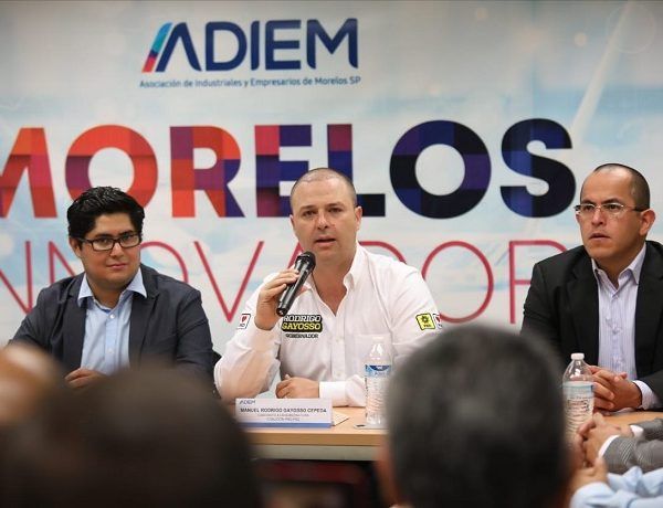 Afirmó estar convencido de que “Morelos merece más, más transparencia, más rendición de cuentas, más seguridad, más empleos y mejor pagados para sacar adelante a las familias morelenses”