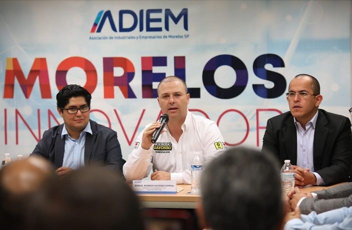Afirmó estar convencido de que “Morelos merece más, más transparencia, más rendición de cuentas, más seguridad, más empleos y mejor pagados para sacar adelante a las familias morelenses”