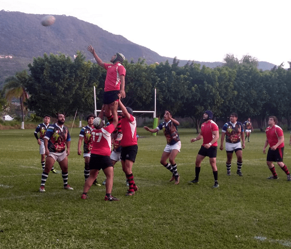 En la rama varonil se disputó la jornada cinco de la categoría de segunda fuerza, en la que los anfitriones sucumbieron con final de 22-35 ante su rival Tazmania RFC "B", equipo que con mayor experiencia en estas lides supo inclinar la balanza a su favor para llevarse al final el resultado a favor a casa; los morelenses pese a que por momentos se acercaron a la pizarra, los rivales pisaron el acelerador para mantener la distancia en la pizarra y ser quienes sumaran para su causa un triunfo más en esta jornada