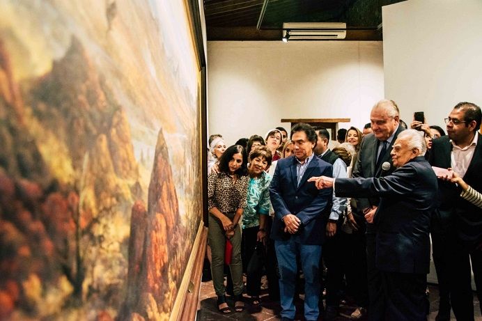 Tras inaugurar las exposiciones, José Manuel Sanz Rivera, jefe de la Gubernatura, manifestó que la cultura será una prioridad para el Gobierno Estatal, que sensibilice y fortalezca el patrimonio de los morelenses