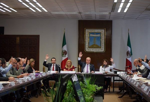 presentó al equipo académico que formará parte de la coordinación ejecutiva de las actividades conmemorativas, entre los que se encuentran Carlos Gallardo Sánchez, Carlos Barreto Zamudio, Valentín López González y Horacio Crespo Gaggiotti, reconocidos historiadores en el Estado