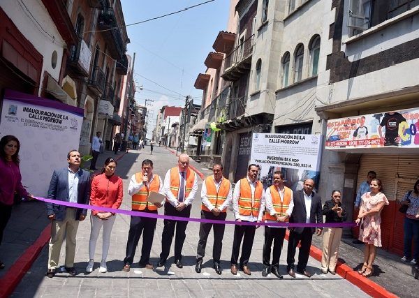 Los trabajos tuvieron un costo de 14.9 millones de pesos, en beneficio de 380 mil 953 habitantes y consistieron la pavimentación con concreto hidráulico estampado, banquetas, sustitución de la red de agua potable y alcantarillado, preparación para la instalación subterránea de media y baja tensión, y pintura en cruce de calles