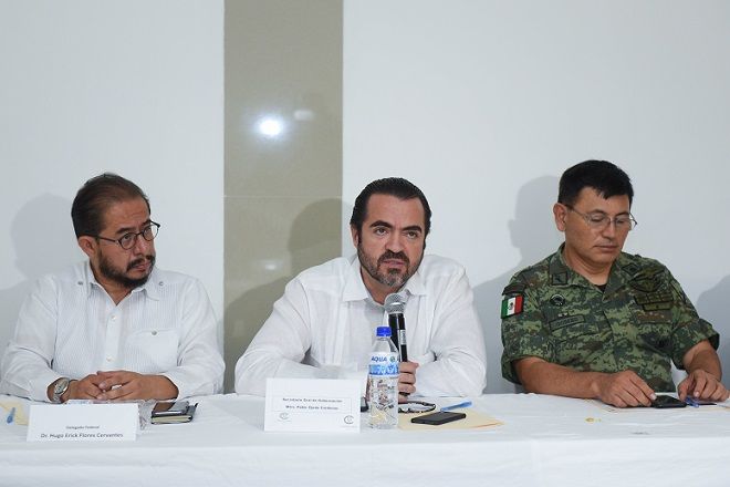 El secretario de Gobierno, Pablo Ojeda Cárdenas, destacó que el tema de seguridad no tiene colores, por el contrario, debe existir una sinergia con los municipios y autoridades federales, para que prevalezca la seguridad y la paz que anhelan todos los ciudadanos