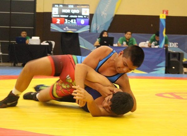 El deportista morelense pertenece a la categoría escolar 75 kg. sub 15, y en su primer combate de fase de grupos cayó ante Alan Ramírez (Estado de México); posteriormente ganó los siguientes dos encuentros a Efreen Serna (Chihuahua) y Caleb Velázquez (Querétaro), para asegurar su boleto a las semifinales, así como la medalla de bronce para Morelos