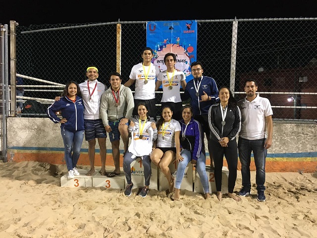 Disciplinas deportivas como, el futbol con bardas, el basquetbol, tiro con arco, voleibol de playa, judo, entre otros más deportes en las que se estuvo participando por largos días en las instalaciones deportivas de los Polideportivos de la UAEM