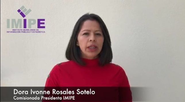 la comisionada presidenta del IMIPE, Dora Ivonne Rosales Sotelo, informó que de 2017 al 2020 el Instituto recibió cuatro mil 533 recursos de revisión, de los cuales 284 están pendientes de resolver derivado de la suspensión de términos por la contingencia sanitaria que se vive