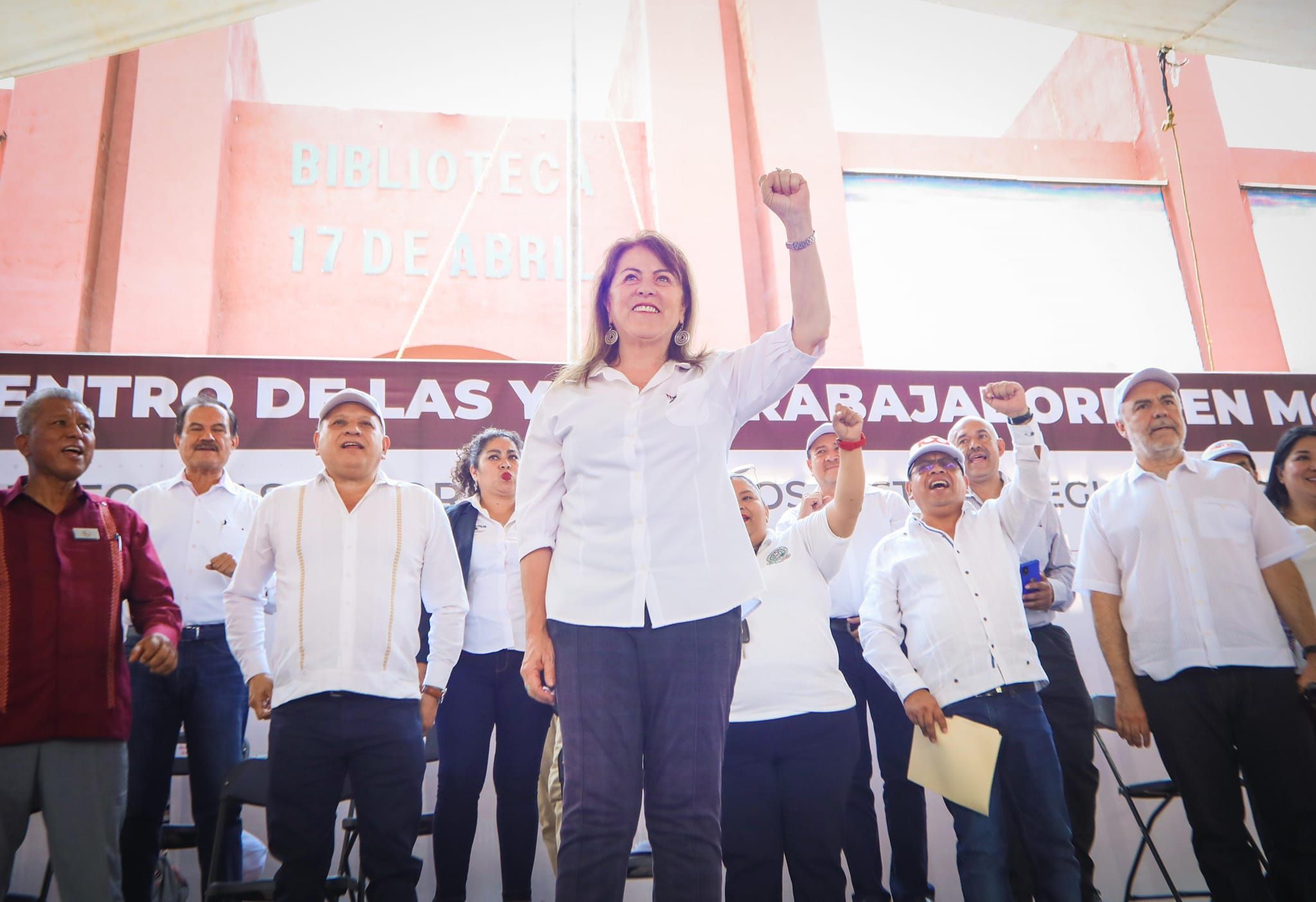 Margarita cuenta con el apoyo de líderes sindicales
