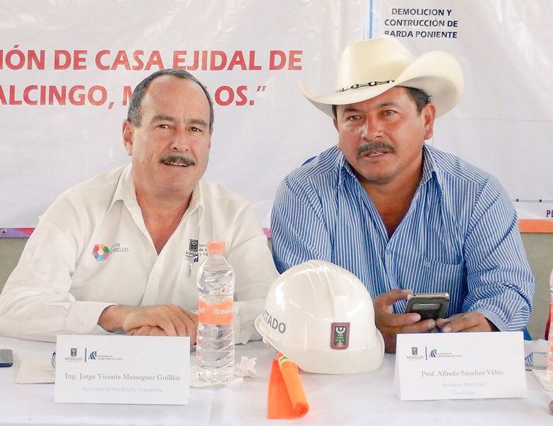 Alfredo Sánchez Vélez, alcalde de Tepalcingo