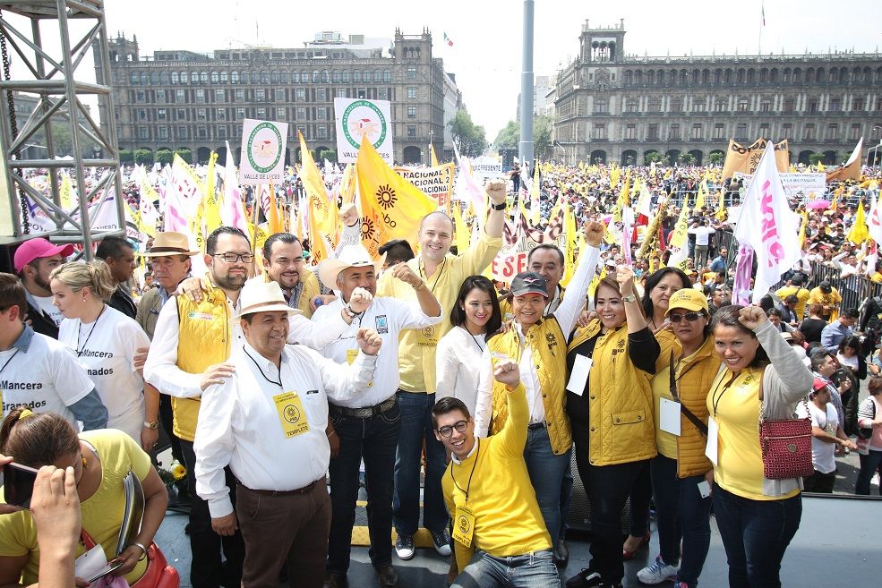 su presidenta, Alejandra Barrales Magdaleno