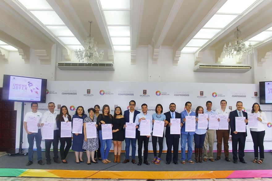 titular del Impajoven, Pablo André Gordillo, detalló que se brindará el respaldo a los proyectos por emprender y los jóvenes podrán incubar