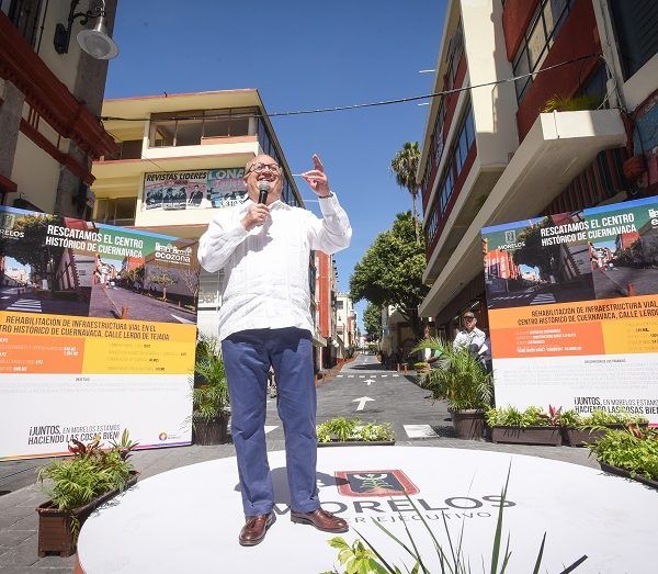 El gobernador Graco Ramírez inauguró la rehabilitación