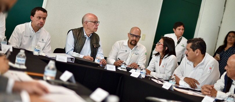 la reunión de Análisis de Daños y Acciones de Salud llevadas a cabo en Morelos a partir del sismo