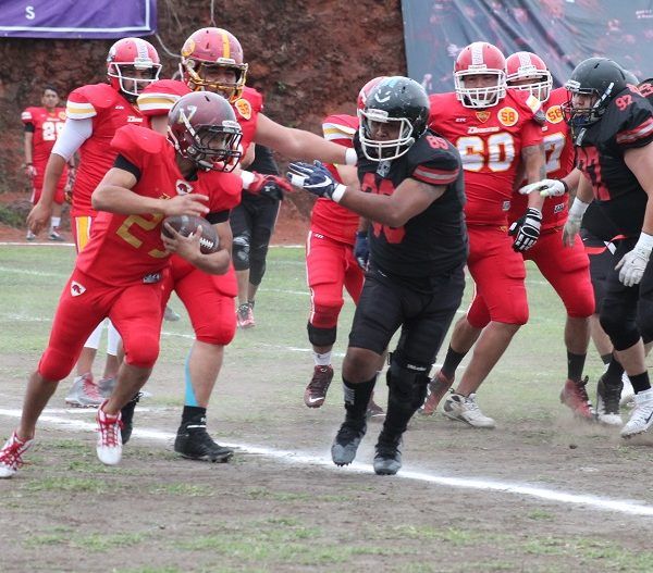 categoría Platinum de la Liga Mexicana de Futbol Americano (LMFA), competencia que luce muy atractiva