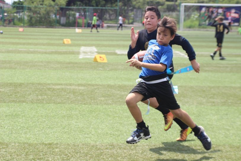 fiesta final del Torneo Estatal de Tochito NFL Morelos 2017