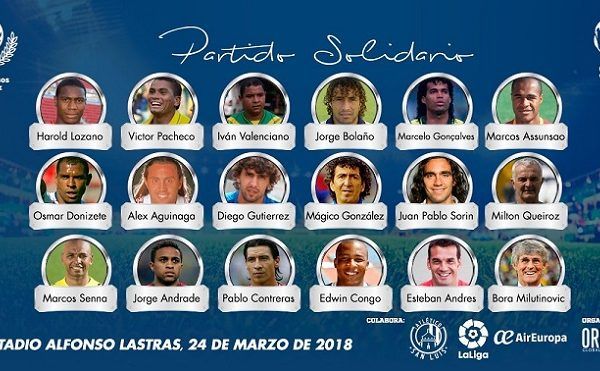 organizado por Origen Wold Wide, que se celebrará en el Estadio Alfonso Lastras de San Luis Potosí en beneficio de la Fundación Scholas y los damnificados por el sismo