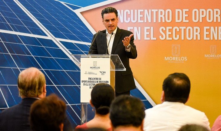 Morelos está avanzando y junto con sus recursos naturales y una ubicación logística única se ha convertido en un destino atractivo para el desarrollo de proyectos de infraestructura, transporte, almacenamiento y distribución de productos, afirmó el presidente de la Comisión Reguladora de Energía (CRE), Guillermo García Alcocer