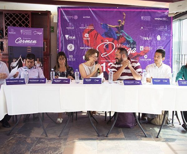 Centro Cultural Teopanzolco con una función única de la Compañía Nacional de Danza, que desde hace 30 años no se presentaba en escenarios del estado de Morelos. El objetivo es celebrar el Día Internacional de la Danza
