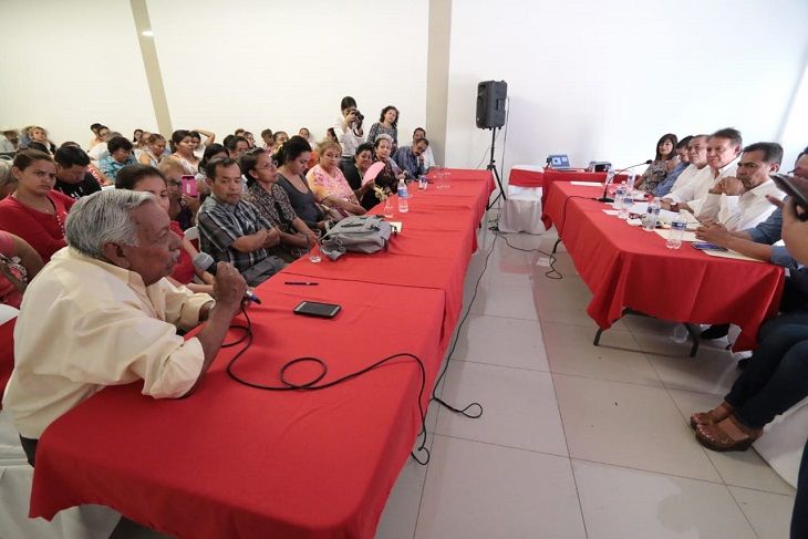 Jorge Meade, al acudir como invitado, al foro "Retos y Oportunidades para la reconstrucción de Jojutla", organizado por la Universidad Tecnológica de Morelos (UNITEM), en el que participaron también asociaciones civiles, religiosas, empresarios, padres de familia, entre otros, llamó a trabajar juntos