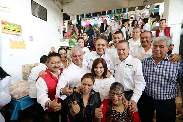 En Cuernavaca, Jorge Meade destacó la importancia de impulsar a personajes que conocen las necesidades de la comunidad, como lo son Víctor Saucedo y Hugo Manzo, “gente con experiencia y mucho amor a Morelos”