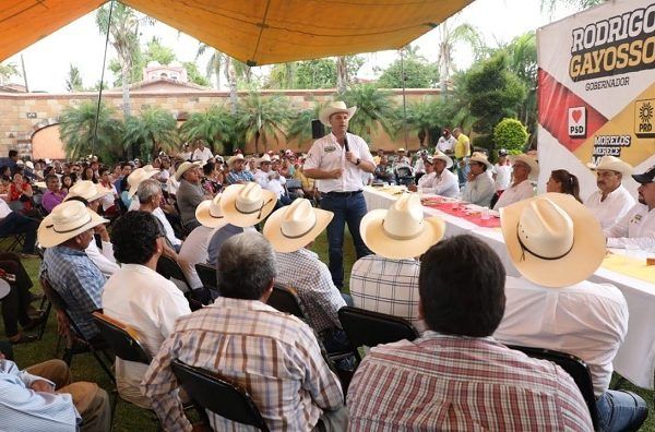 La tecnificación del campo, mejores condiciones para los ejidatarios, productores agrícolas y pecuarios, crédito a la palabra y la construcción de la universidad pública más importante del estado y del país, son los compromisos a largo plazo que expuso en el municipio de Jojutla