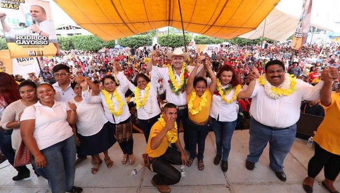 En el primer municipio garantizó la reconstrucción de edificios y casas afectadas por el sismo del pasado 19 de septiembre, toda vez que la actual administración municipal destinó los recursos para atender a los damnificados