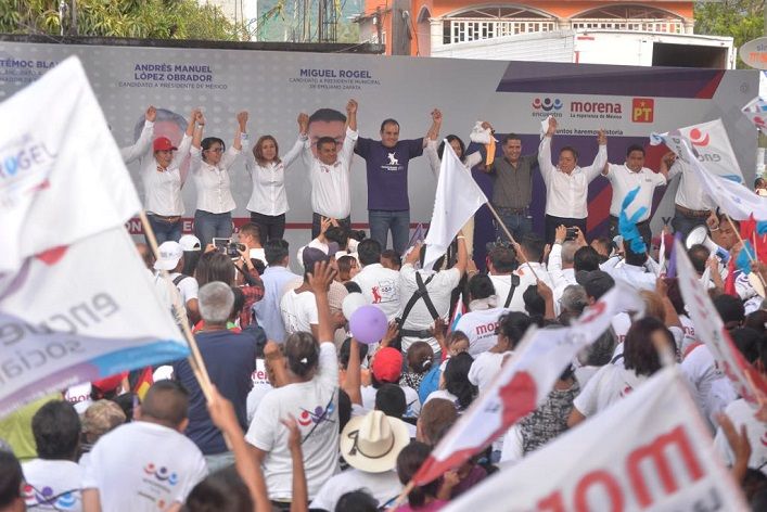 Hoy tenemos una decisión muy importante, está en ustedes este primero de julio que hagamos ese cambio verdadero y créanme que me han querido sacar pero aquí estoy, desde que llegué a la presidencia municipal me han querido sacar, me han hecho de todo pero no han podido, les hemos ganado, gracias a Dios