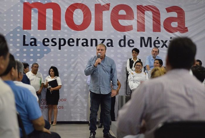 Luego de que el equipo de trabajo de gobernador electo emitió un comunicado afirmando que “cientos de militantes de MORENA refrendan su apoyo a Cuauhtémoc Blanco Bravo”, de inmediato la Dirigente Estatal de este partido desmintió y descalificó el acto