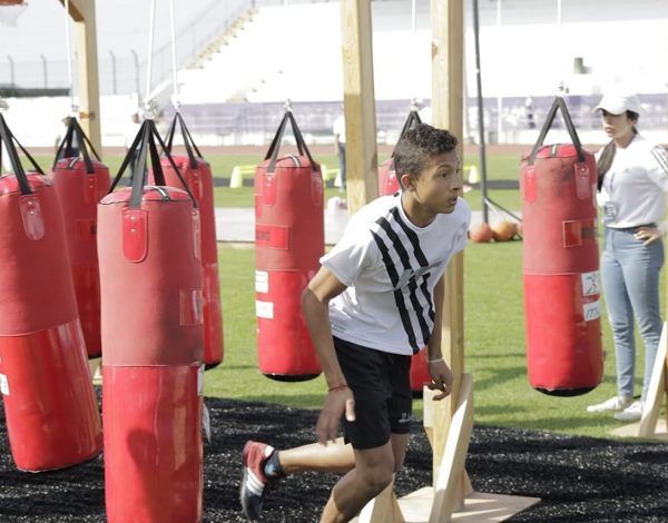 Las competencias se desarrollaron en la Unidad Deportiva Centenario y asistieron niños desde los 9 hasta los 15 años de 16 estados de la República Mexicana