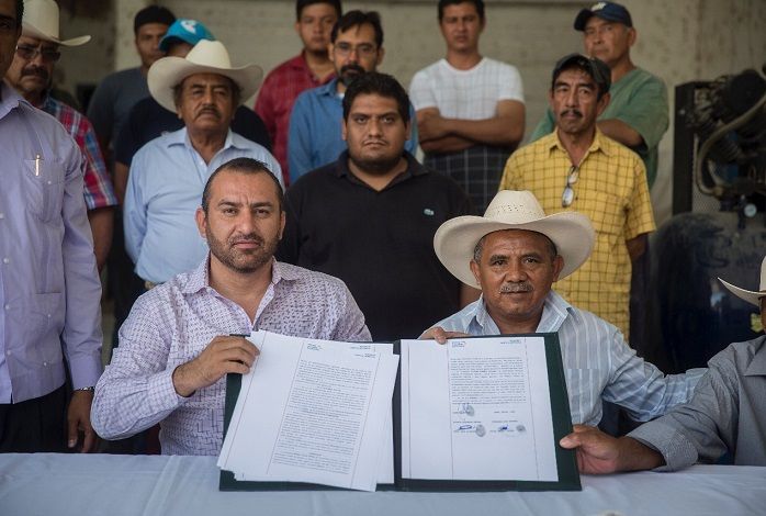 El secretario de Gobierno, Ángel Colín López, refirió que es un compromiso más que Graco Ramírez cumplió con los campesinos para mejorar su desarrollo y productividad