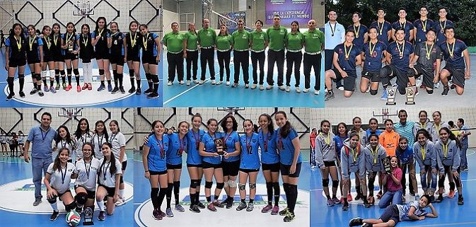 Sin lugar a dudas el encuentro con mayores emociones fue en la Categoría Preparatoria Femenil y lo disputaron el Club de Voleibol “A” y la sexteta de Universidad La Salle, campus Cuernavaca, pues estaba de por medio el primer lugar de la división; desde el inicio del juego ambos contendientes dieron muestra de que no darían tregua y en la red fue constante con intercambio de ataques y bloqueos, principalmente en la posición central; en el primer set las del Club de Voleibol tomaron la delantera ganando 25/18, en el segundo periodo las acciones siguieron con la misma tónica, sin embargo, en esta ocasión la balanza se inclinó a favor de las de La Salle con el mismo marcador de 25/18, con esto era necesario disputar el episodio que definiría al ganador