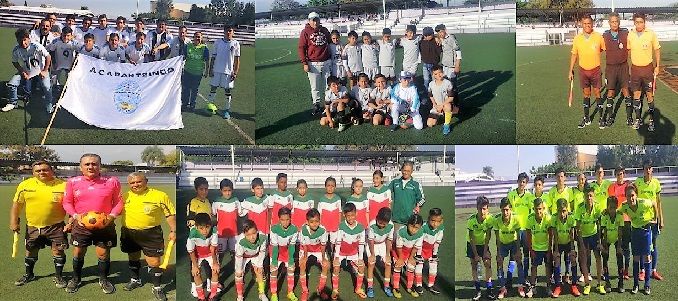 En el primer cotejo fue el de la Categoría Infantil Nieños Héroes en la que se vieron las caras como apenas el pasado fin de semana las oncenas del México y Roma Tres Marías, que conforme han ido pasando las ediciones de Copa y Liga la rivalidad ha crecido de forma constante con estos equipos, y esta vez no fue la excepción en la que una vez más se trenzo en una lucha muy cerrada en el terreno de juego, en la que los dos equipos nunca bajaron la guardia en la cancha y que al final de los 80 minutos de juego se da la igualada a dos goles de ambos lados