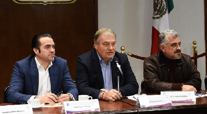 El jefe de la Oficina de la Gubernatura, José Manuel Sanz Rivera, indicó que la administración estatal ha acompañado a la Máxima Casa de Estudios en las gestiones que realiza ante la federación