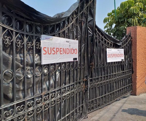 Esta acción se dio luego de más de una semana que ambientalistas y cuautlenses denunciaron la quema de desechos y la tala de árboles que se se ubicaban en el predio del Hotel Vasco