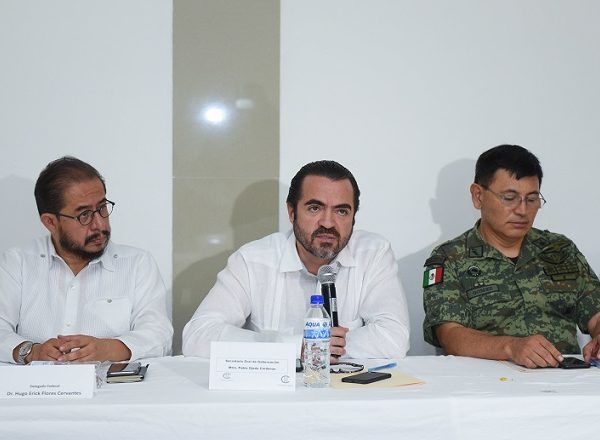 El secretario de Gobierno, Pablo Ojeda Cárdenas, destacó que el tema de seguridad no tiene colores, por el contrario, debe existir una sinergia con los municipios y autoridades federales, para que prevalezca la seguridad y la paz que anhelan todos los ciudadanos