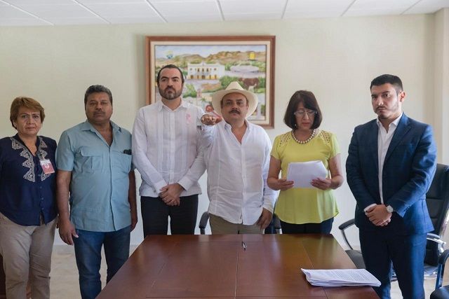 manifestó su voluntad política de trabajar coordinados con el municipio de Amacuzac para mantener la gobernabilidad en Morelos
