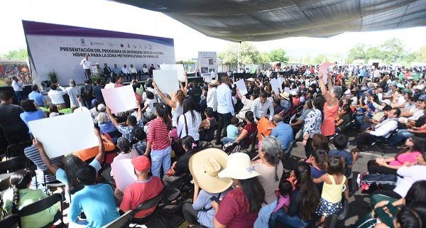 Al encabezar la presentación del Programa de Inversión 2019 en materia hídrica para municipios de las zonas metropolitanas del estado, el mandatario afirmó que debido a que su gobierno no pactó con grupos con interés personales, estos iniciaron una guerra sucia en su contra
