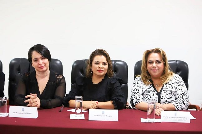 Acompañado por las diputadas petistas Erika García Zaragoza y Naida Josefina Díaz Roca, Tania Valentina afirmó que en el PT "le apostamos a que prevalezca la paz y la armonía entre los Poderes del Estado, para sacar adelante los temas que aquejan a la sociedad y en este momento demos todo el respaldo al pueblo de Hueyapan"