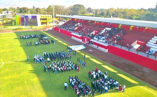 En la inauguración de los Juegos Deportivos de Escuelas Secundarias en la etapa estatal, estuvo presente Agustín Alonso Gutiérrez, presidente de Yautepec, quien se dijo satisfecho y orgulloso de que las nuevas instalaciones sean utilizadas por los niños, adolescentes, jóvenes y los adultos