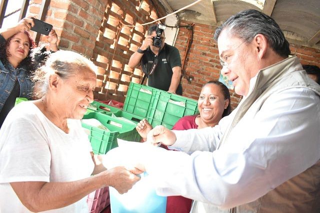 Durante el evento de inauguración del expendio de leche social, el alcalde Rafael Reyes Reyes refrendó el compromiso de su administración de llevar acciones suficientes, así como las gestiones necesarias que permitan brindar seguridad alimentaria de los vecinos de la demarcación