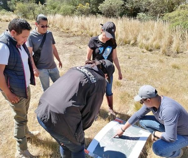 Se contó con el apoyo de la Comisión Estatal de Seguridad Pública de Morelos, a través de elementos de seguridad perimetral y binomio canino, elementos de Protección Civil municipal e integrantes del Comisariado Comunal de Huitzilac