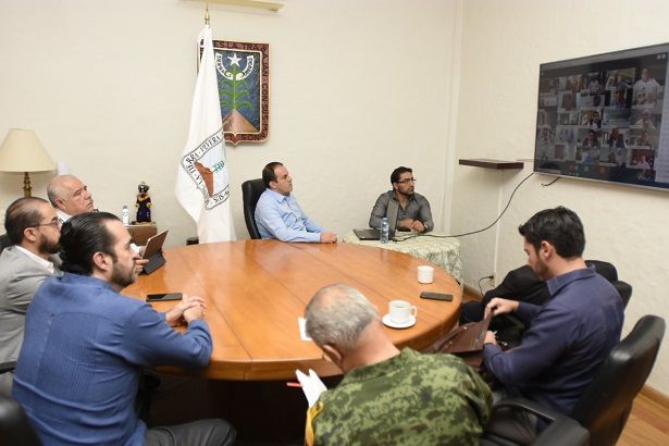 Lo anterior, con el objetivo de coordinar las acciones en materia de seguridad para atender la contingencia sanitaria por COVID-19 que enfrenta el país y el estado de Morelos