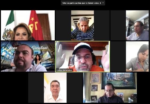 Tras sostener una videoconferencia con rectores, los miembros de la Federación de Universidades Particulares del Estado de Morelos (FUPAMOR), que preside el Maestro Francisco Javier Espinoza Olalde, solicitaron Tania Valentina ser el conducto para lograr un acercamiento con el gobernador y la Secretaria de Desarrollo Económico y del Trabajo de la Entidad