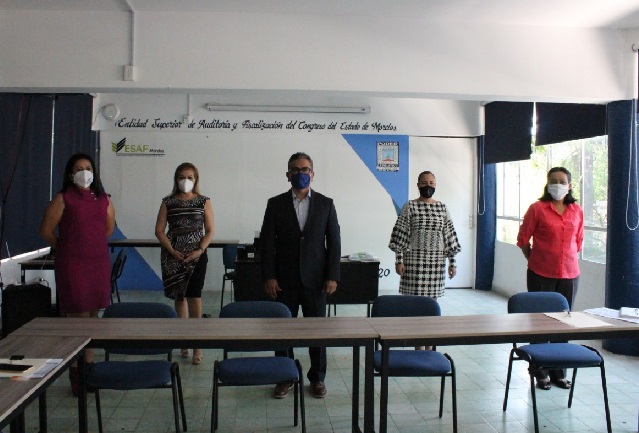 Durante reunión de trabajo, sostenida este miércoles en las instalaciones de la Entidad Superior de Auditoría y Fiscalización, la Presidenta del Sistema habló de la gran responsabilidad que tienen todos los integrantes del mismo