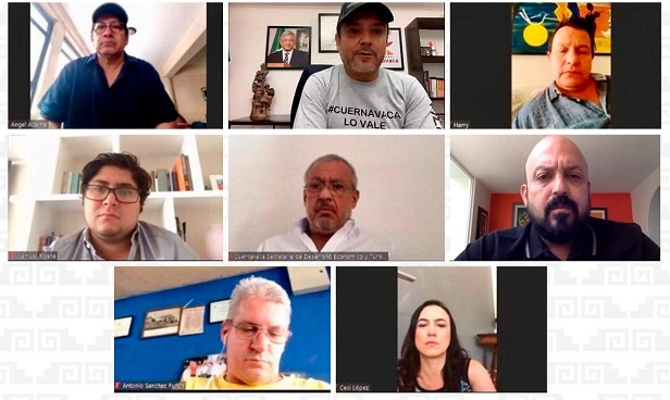 Les explicó que estas pasan por la reactivación económica, la reingeniería de la movilidad poblacional y una corresponsabilidad social más amplia